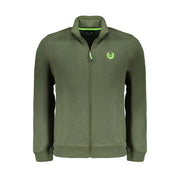 Gianmarco Venturi Green Cotton Sweatshirt