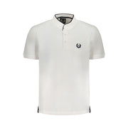 Gianmarco Venturi White Cotton Polo Shirt