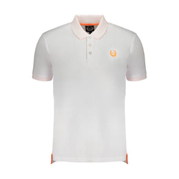 Gianmarco Venturi White Cotton Polo Shirt