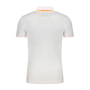 Gianmarco Venturi White Cotton Polo Shirt