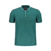 Gianmarco Venturi Green Cotton Polo Shirt