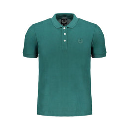 Gianmarco Venturi Green Cotton Polo Shirt