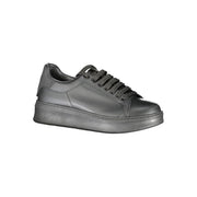 Gaelle Paris Black Polyethylene Sneaker