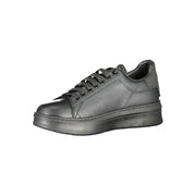 Gaelle Paris Black Polyethylene Sneaker