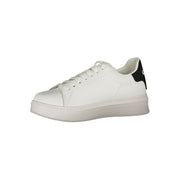 Gaelle Paris White Polyethylene Sneaker