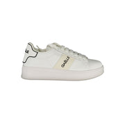 Gaelle Paris White Polyethylene Sneaker