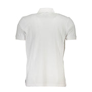 Gianmarco Venturi White Cotton Polo Shirt