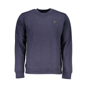 Gianmarco Venturi Blue Cotton Sweatshirt