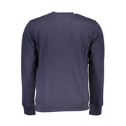 Gianmarco Venturi Blue Cotton Sweatshirt