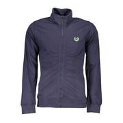 Gianmarco Venturi Blue Cotton Sweatshirt