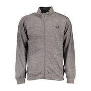 Gianmarco Venturi Gray Cotton Sweatshirt