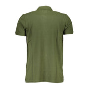 Gianmarco Venturi Green Cotton Polo Shirt