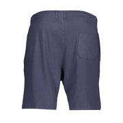 Gianmarco Venturi Blue Cotton Pant