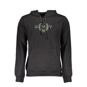 Gianmarco Venturi Black Cotton Sweatshirt