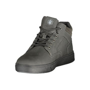 Lumberjack Black Polyester Sneaker
