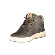 Lumberjack Brown Polyester Sneaker