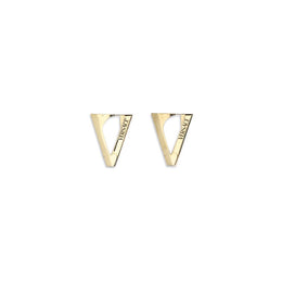Versace Gold Metal Earrings