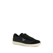 Prada Black Polyamide Low Top Sneakers