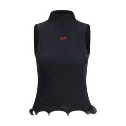 Fendi Black Wool Top