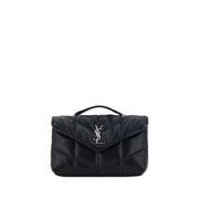 Saint Laurent Black Lamb Ovis Aries Aries Shoulder Bag