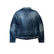 Jack & Jones Blue Cotton Men's Denim Jacket