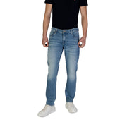 Guess Blue Cotton Skinny Jeans