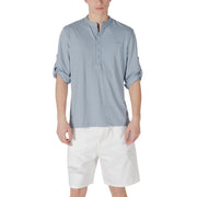 Antony Morato Blue Denim Shirt