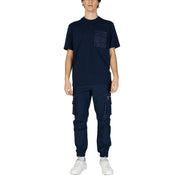 Antony Morato Blue Cotton T-Shirt