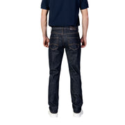 Armani Exchange Blue Polyester Skinny Jeans