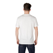 Armani Exchange Cream Cotton T-Shirt