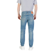 Replay Blue Cotton Skinny Jeans