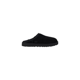 UGG Black Suede Leather Clogs