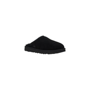 UGG Black Suede Leather Clogs