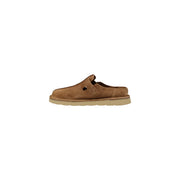 Clarks Beige Suede Leather Clogs