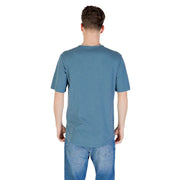 Jack Jones Blue Cotton T-Shirt