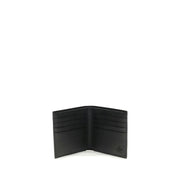 Valentino Garavani Black Calf Leather Bos Taurus Wallet