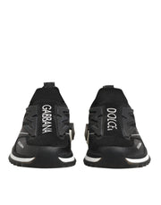 Dolce & Gabbana Black SORRENTO Sport Stretch Sneakers Shoes