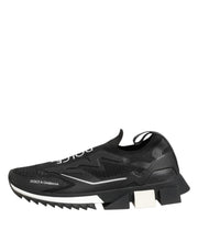 Dolce & Gabbana Black SORRENTO Sport Stretch Sneakers Shoes