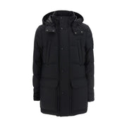 Moose Knuckles Black Nylon Parka