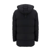 Moose Knuckles Black Nylon Parka