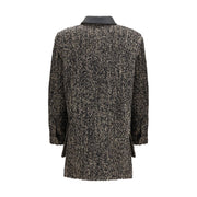 Max Mara Brown Fleece Wool Coat