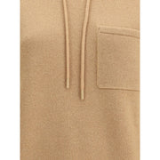 Max Mara Beige Wool Hoodie
