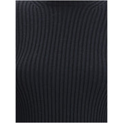 Max Mara Black Wool Long Sleeve T-Shirt