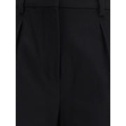 Max Mara Black Camel Hair  Casual Pants