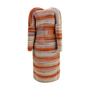Ella Multicolor Wool Coat