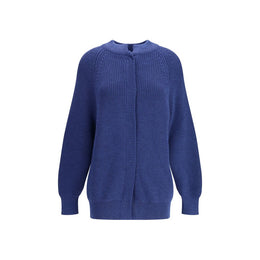 Ella Blue Merino Wool Sweatshirt