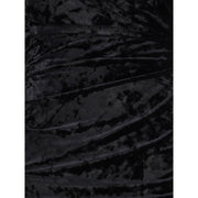 Ganni Black Recycled Polyester Cocktail Dress