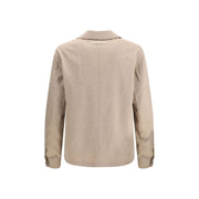ZEGNA Beige Cashmere Coat