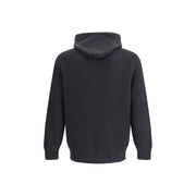 Brunello Cucinelli Black Cashmere Hoodie