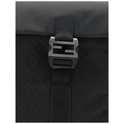 Fendi Black Nylon Shoulder Bag